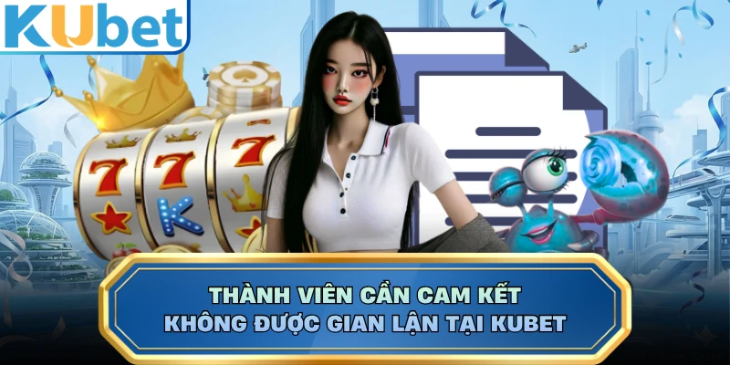 Thành viên cần cam kết không được gian lận tại KUBET